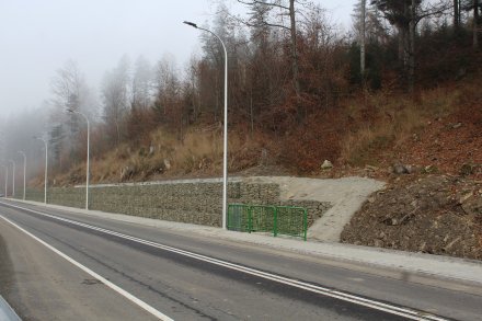 Fragment zmodernizowanej ul. Czarne